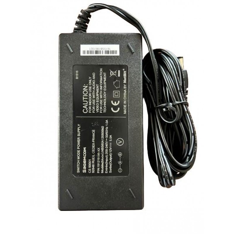 12V 5A Sagem Adaptör 5.5x2.1mm