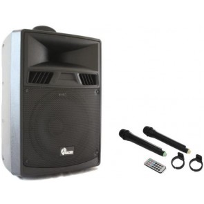 Alfon Afts-3410Cb 10'' 25Cm 70W Aktif Şarjlı Speaker (Tekerli Ve Çekli