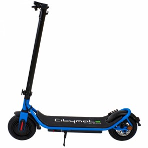 Citymate Pro 500 Watt Elektrikli Scooter 10 inch Şişme Teker Bluetooth Mavi