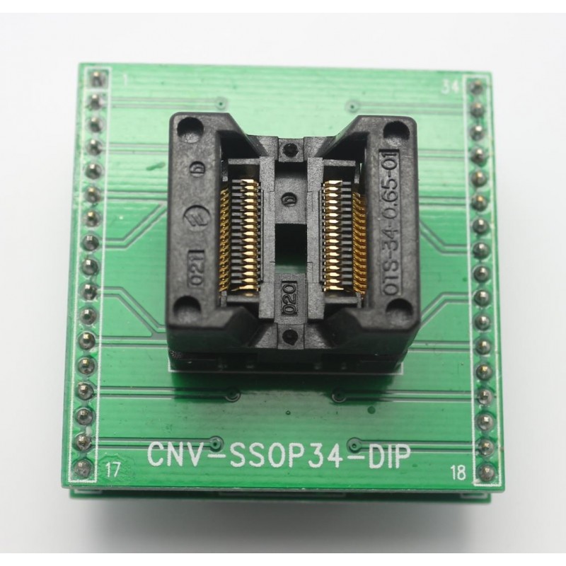 CNV-SSOP-34-DIP Entegre Soket Adaptörü