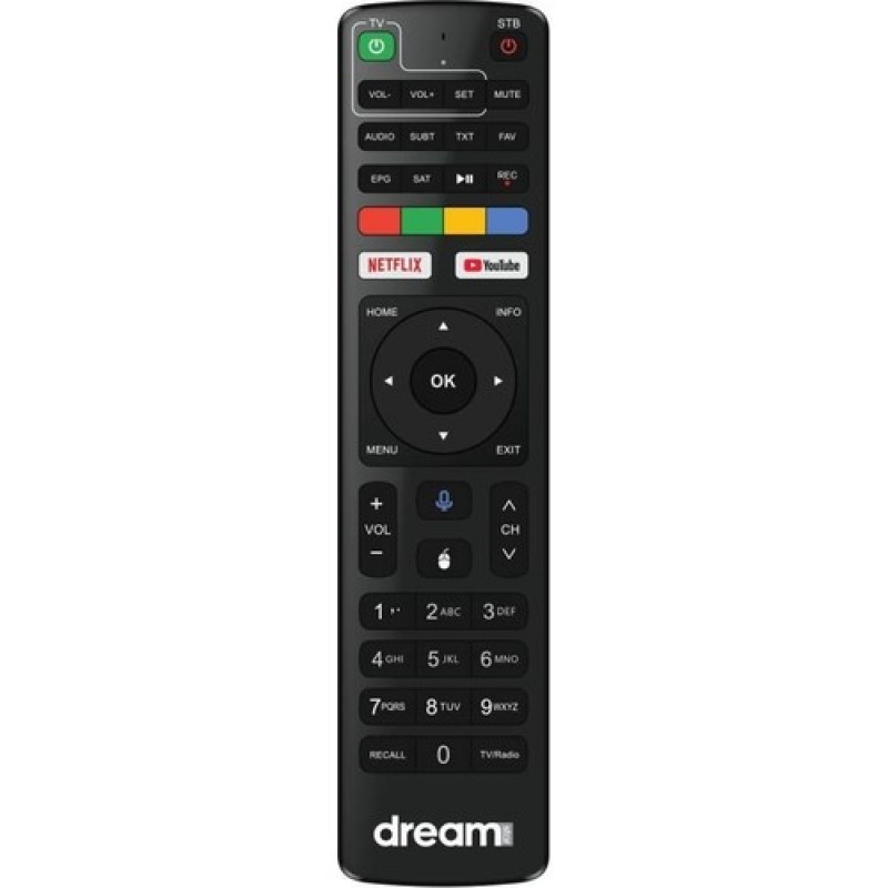 Dreamstar A5 Android Box Kumandası (Air Mouse ve Ses Komut Özellikli)