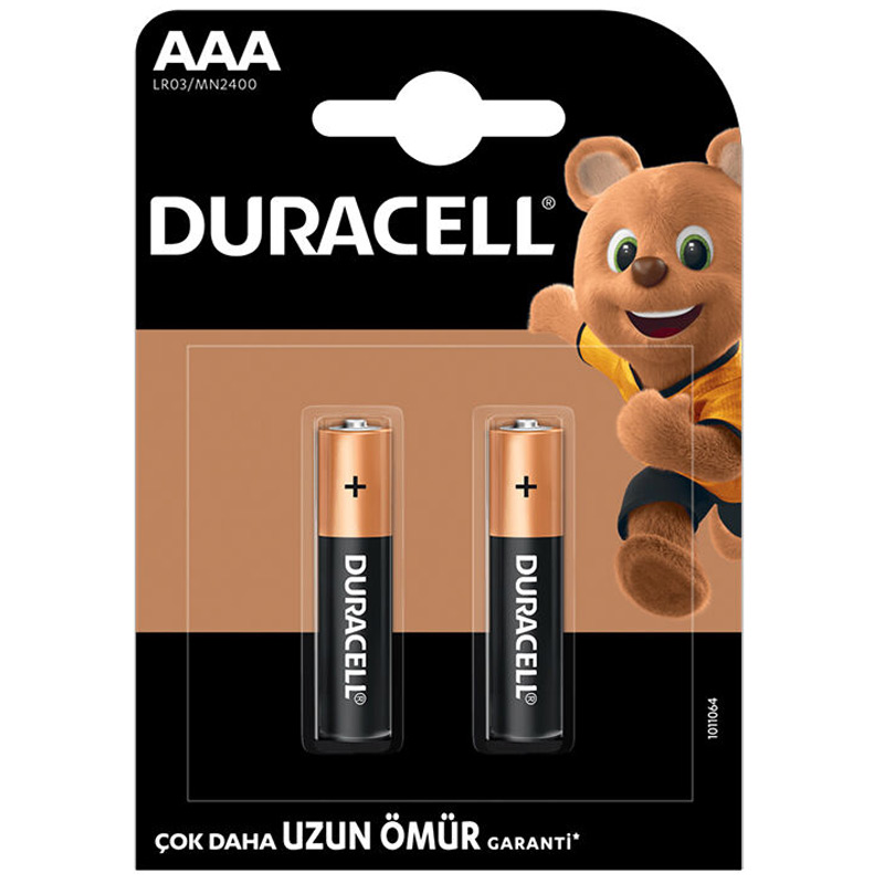 DURACELL AAA İNCE PİL (5x2'Lİ PAKET)