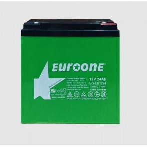 EUROONE EO-EB1224 12V 24AH E-BIKE ELEKTRİKLİ BİSİKLET AKÜSÜ (180 X 76 X 167 MM)