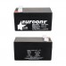 EUROONE EO121.3 12 VOLT - 1.3 AMPER AKÜ (96 X 42 X 52 MM)