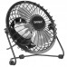 EVEREST EFN-482 MASAÜSTÜ METAL SİYAH USB FAN