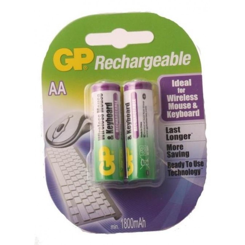 Gp 1800 Mah Şarj Edilebilir Aa Pil Rechargeable