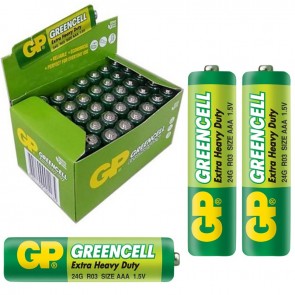 GP 24G-2S2 GREENCELL AAA İNCE KALEM PİL (40LI PAKET)