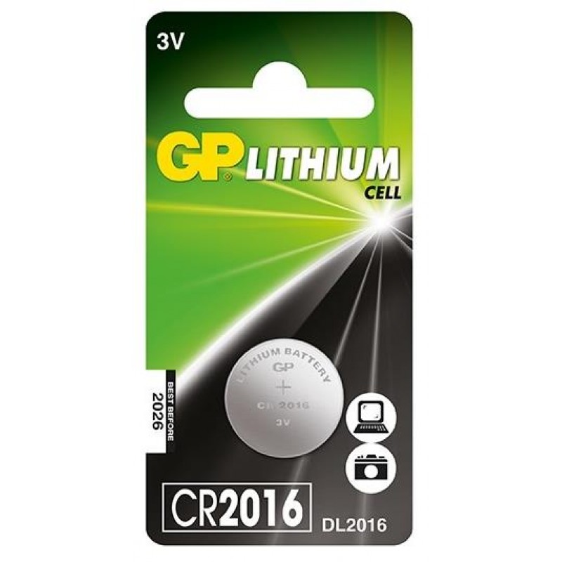 GP CR2016 3V Lithium Pil (5'li Paket)