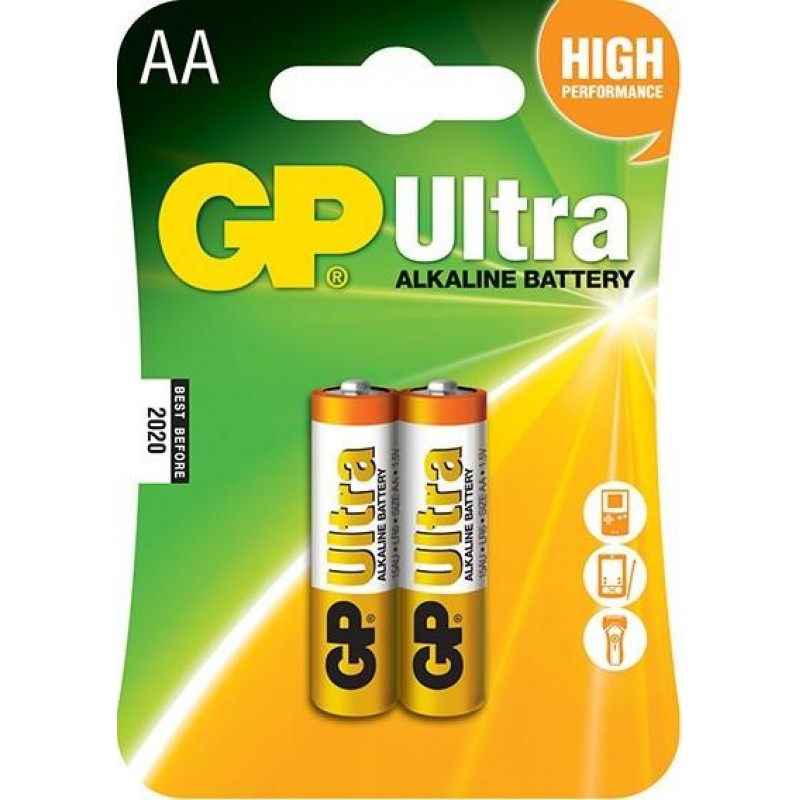 GP Ultra Alkaline AA Kalem Pil 1.5v (Gp15Au)