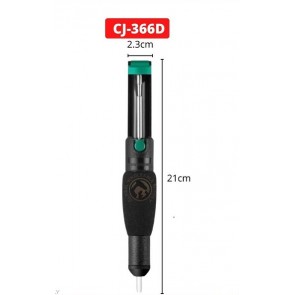 Havya Lehim Pompası Süngerli Kaymaz Desolderin Pump CJ-366D