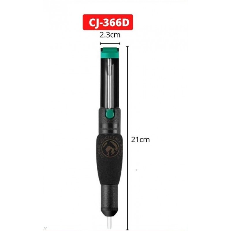 Havya Lehim Pompası Süngerli Kaymaz Desolderin Pump CJ-366D