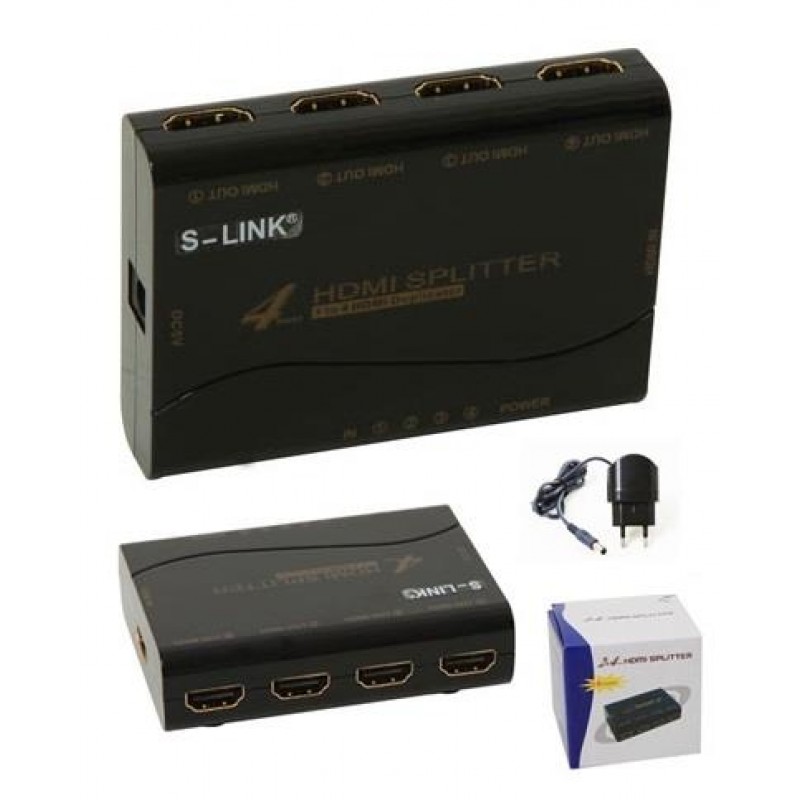 HD-724P Hdmi Çoklayıcı Splitter 1X4