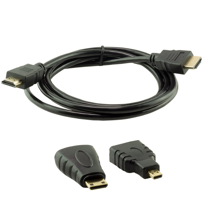 POWERMASTER 1.5 METRE 3LÜ SET HDMI KABLO (MICRO HDMI HDMI*MİNİ HDMI HDMI)