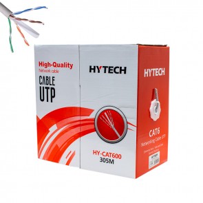 HYTECH HY-CAT600 25 AWG UTP GRİ 305 METRE CAT6 KABLO