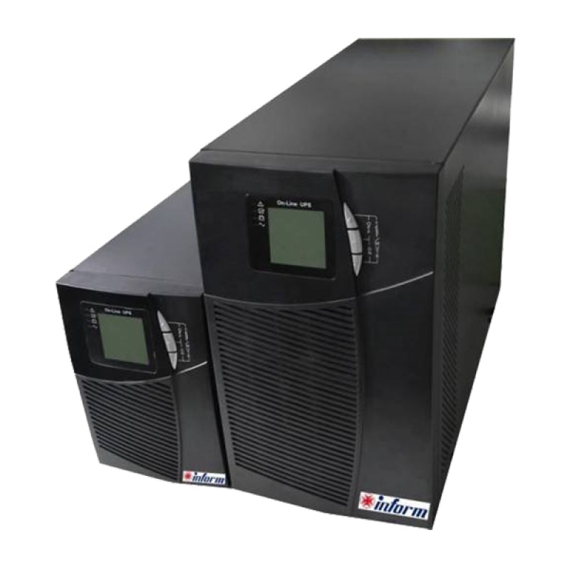 INFORM SINUS EVO 1KVA LCD ONLINE UPS KESİNTİSİZ GÜÇ KAYNAĞI 6/14DK (2X7AH)