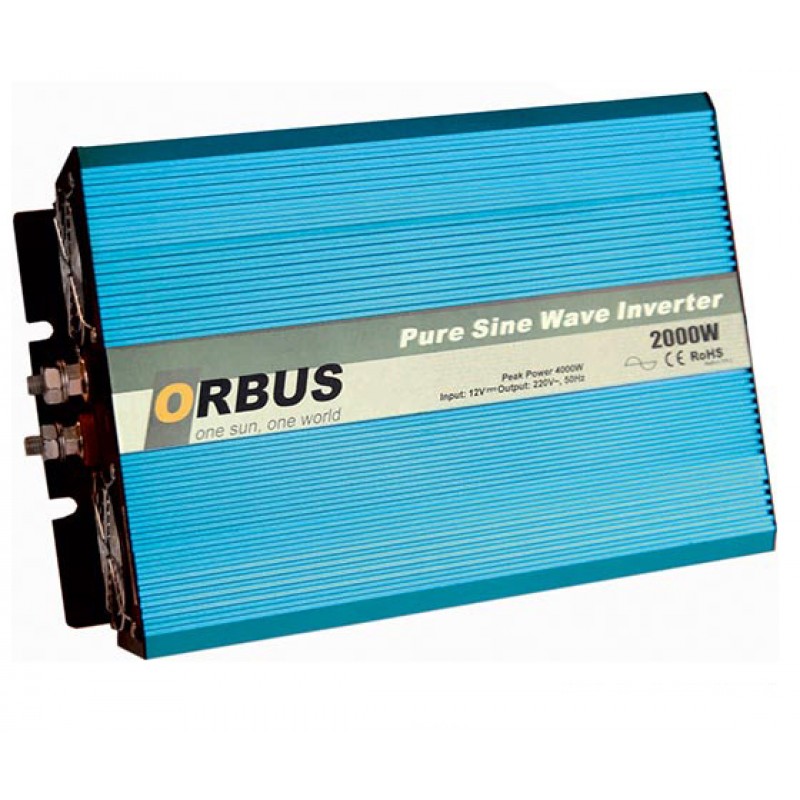 ORBUS OTS24-2000 24 VOLT - 2000 WATT INTELLIGENT TAM SINUS INVERTER