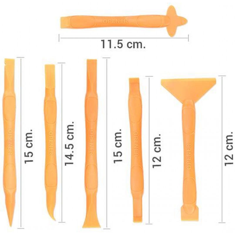 Jakemy JM-OP16 Fiber Açma ve Sökme Aletleri 6 Parça