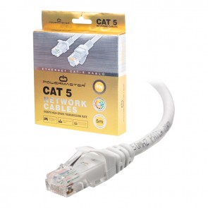 KABLO.CAT5 5 METRE GRİ POWERMASTER (5'Lİ PAKET)