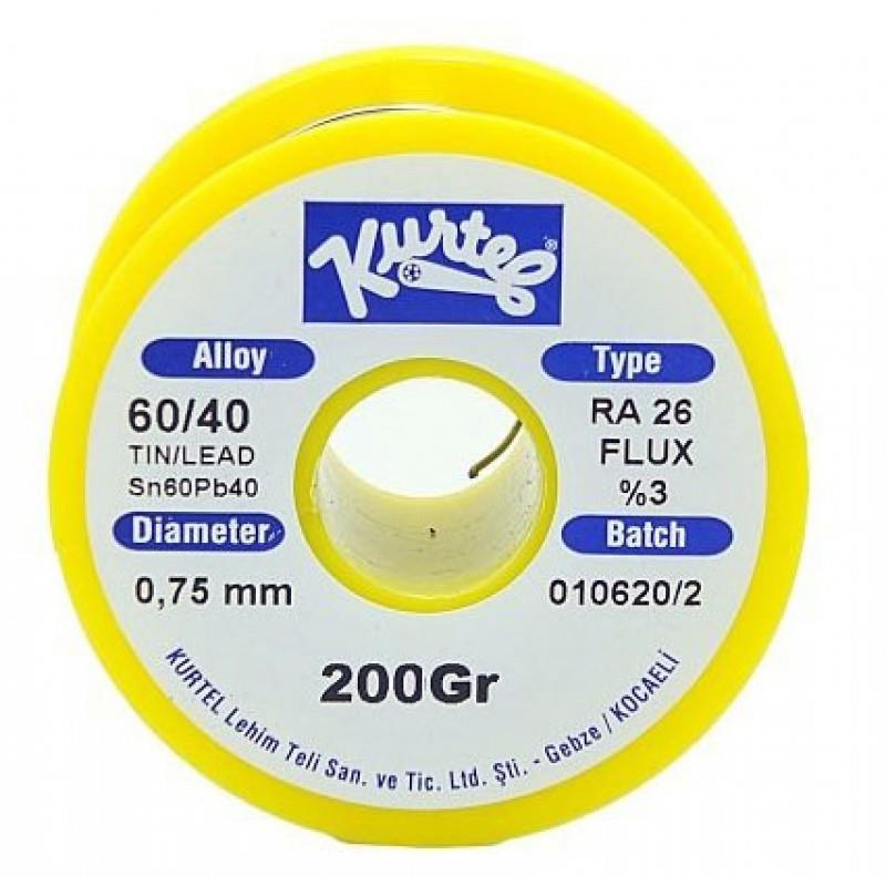 Kurtel 0.75Mm 200Gr Lehim 60/40