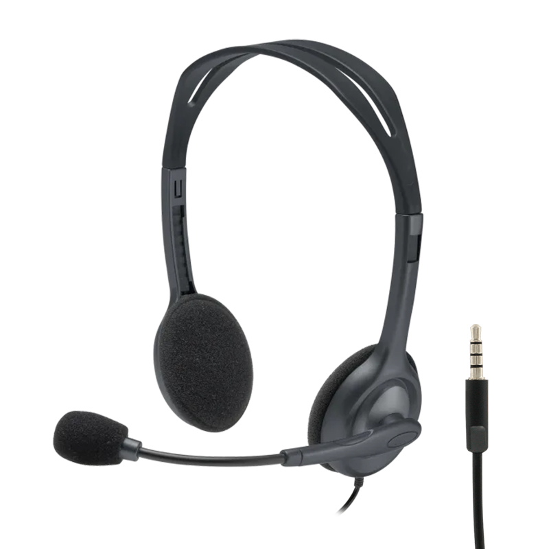 LOGITECH H111 STEREO SİYAH KULAKLIK