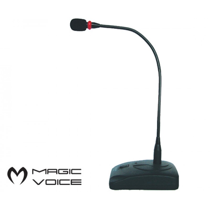 MAGICVOICE MV-5573 KÜRSÜ MİKROFONU (DİNG-DONGSUZ)(KAZ BOYU 30 CM)