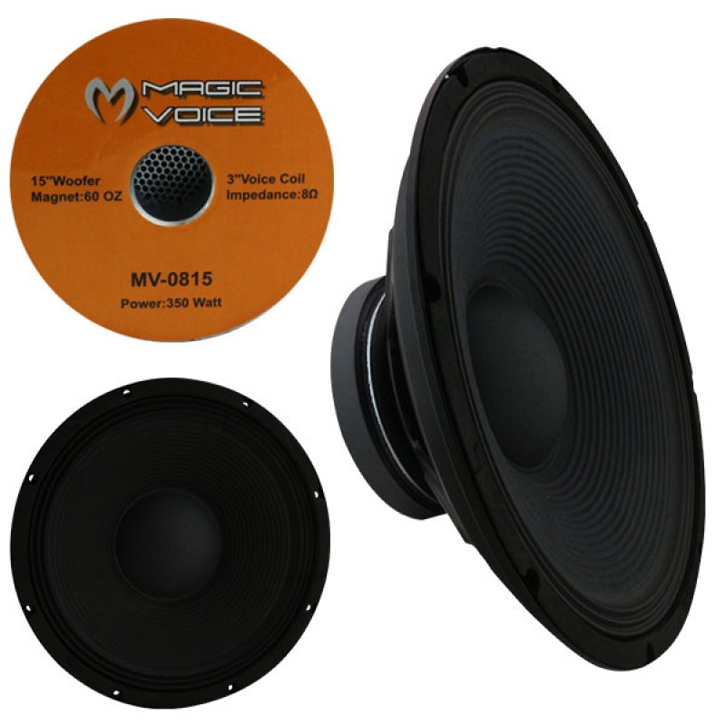 MAGICVOICE MV-0815 38 CM 500 WATT 15 YEDEK HOPARLÖR (MV-3415 İÇİN)