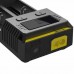 NiteCore New i2 / İ2 Li-ion NI-CD NI-MH 18650 Pil Şarj Aleti