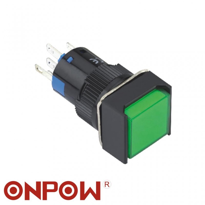 ONPOW 16MM KALICI ANAHTAR KARE 10-24V yada 220V 5P