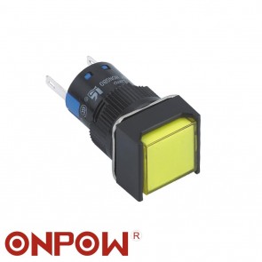 ONPOW 16MM SİNYAL LAMBASI KARE 10-24V yada 220V 2P