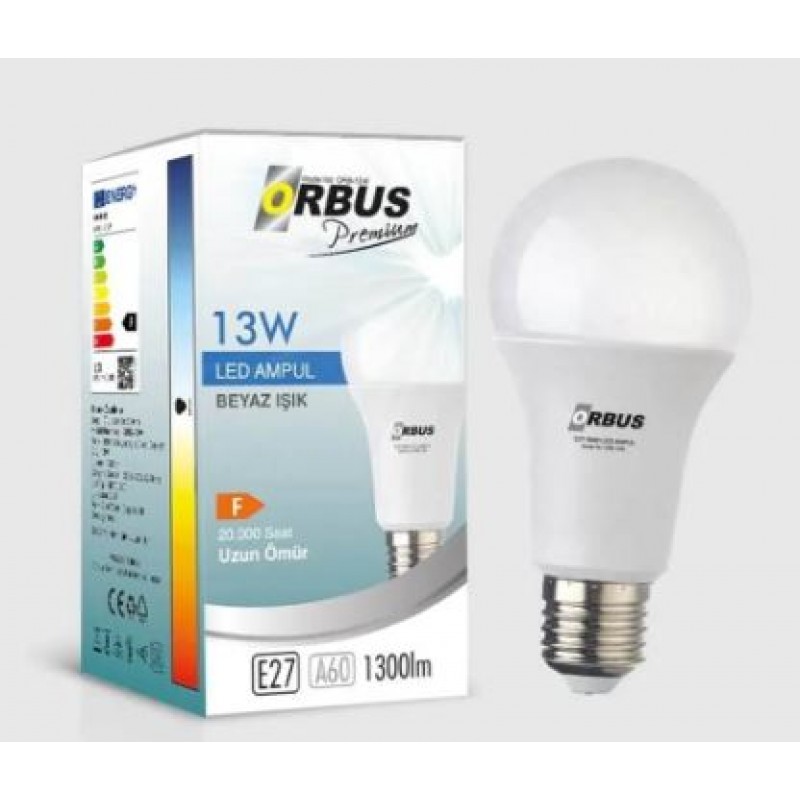 ORBUS ORB/L13W 13 WATT BEYAZ LED AMPUL