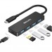 PHILIPS SWR1603G/93-0.2 TYPE-C TO 4XUSB 3.0 ÇOKLAYICI 20CM KABLOLU