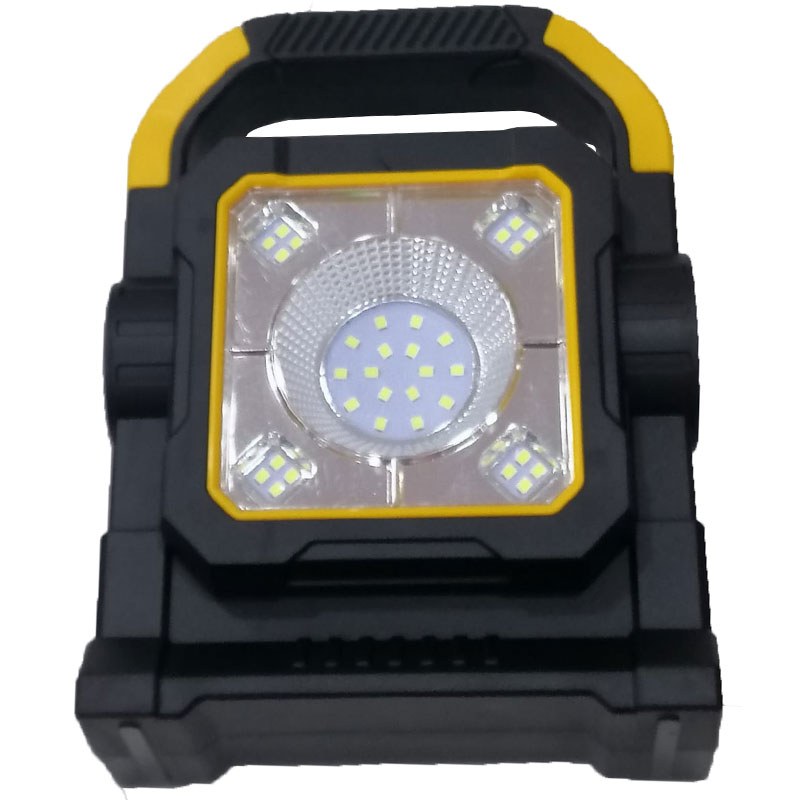 POWERMASTER HC-7078-D TAŞINABİLİR 3 ÇALIŞMA MODLU 32 SMD LEDLİ TAŞINABİLİR ŞARJLI SOLAR LAMBA