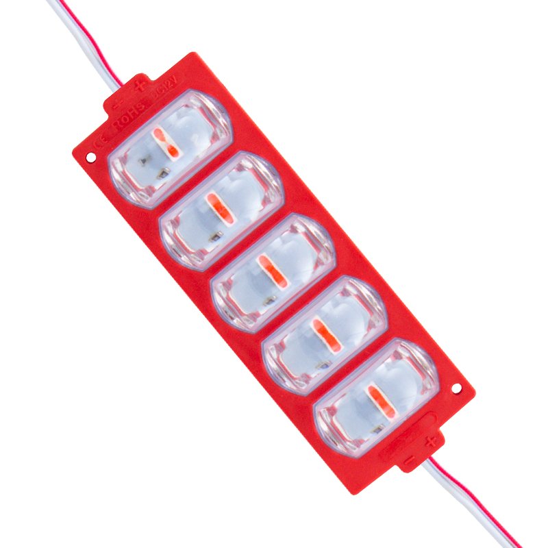 POWERMASTER MODÜL LED 12V 4W KIRMIZI 3030 10 X 53.8MM IP65 260-280LM 180 DERECE (20 ADET)