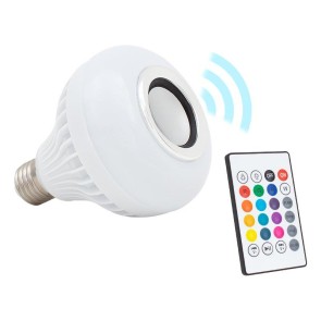 POWERMASTER OM-30 BLUETOOTH MÜZİK ÇALAR KUMANDALI RGB LED AMPUL