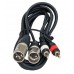 POWERMASTER PM-17973 2 XLR ERKEK2 RCA ERKEK 3 METRE KABLO