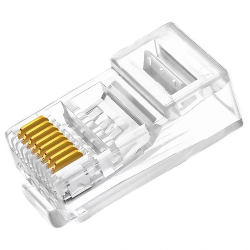 POWERMASTER PM-18439 EZ YENİ NESİL RJ45 CAT5/CAT6 8P/8C AÇIK UÇLU SOKET (100LÜK PAKET)