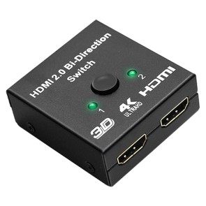 POWERMASTER PM-19903 4K2K 2 PORT ÇİFT YÖNLÜ HDMI SPLITTER BİRLEŞTİRİCİ VE DAĞITICI