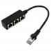 POWERMASTER PM-25007 ETHERNET RJ45 3LÜ DAĞITICI SPLITTER