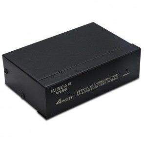 POWERMASTER PM-6228 4 PORT 250 MHZ MONİTÖR ÇOKLAYICI VGA SPLITTER DAĞITICI