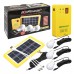 POWERMASTER PM-8905 GÜNEŞ PANELLİ 3 LAMBALI POWERBANK ÖZELLİKLİ ÇOK AMAÇLI ŞARJLI SOLAR AYDINLATMA