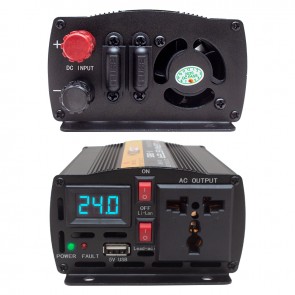 POWERMASTER PWR300-24 24 VOLT - 300 WATT MODIFIED SINUS WAVE INVERTER