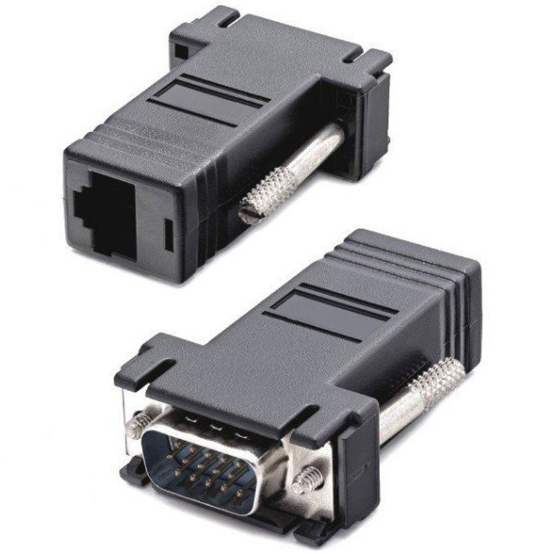 POWERMASTER VGA EXTENDER RJ45 TO VGA ÇEVİRİCİ ADAPTÖR (10 ADET)