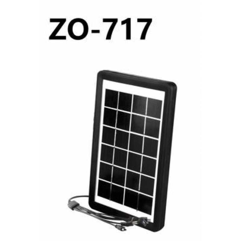 POWERMASTER ZO-717 6 VOLT - 0.58 AMPER - 3.5 WATT SOLAR PANEL