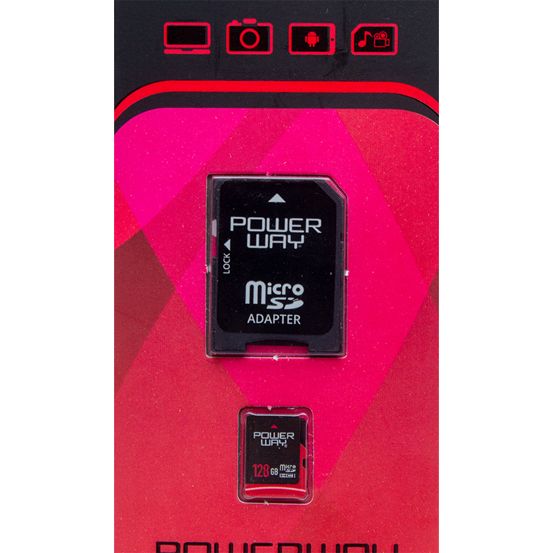 POWERWAY PWR-128 128 GB MICRO SD HAFIZA KARTI