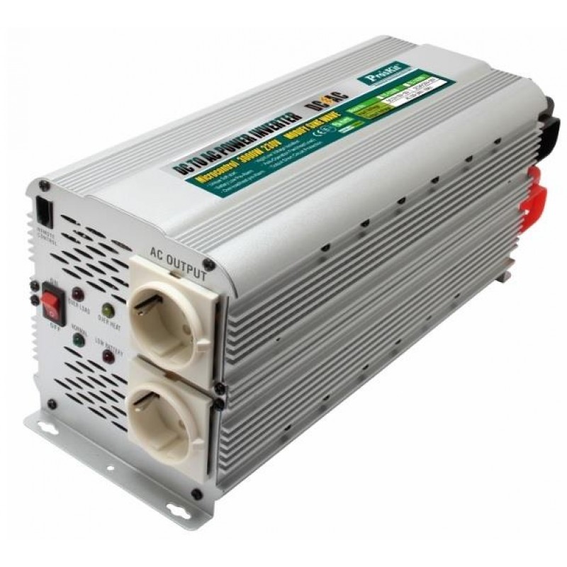 Proskit Te-1230B Güç İnvertörü, Mod, 12V, 3000W