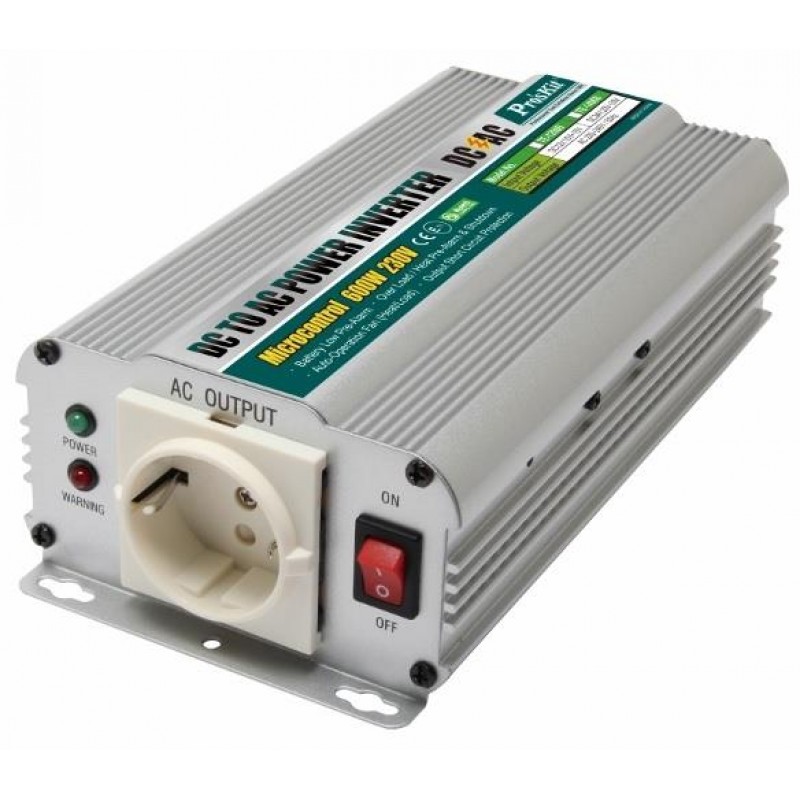 Proskit Te-1406B Güç İnvertörü, Mod, 24V, 600W