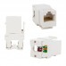 RJ45 CAT6 ŞASE 180 DERECE KEYSTONE JACK