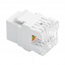 RJ45 CAT6 ŞASE 180 DERECE KEYSTONE JACK