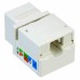 RJ45 ŞASE UTP CAT6  90 DERECE KEYSTONE JACK 8P8C (10'LU PAKET)