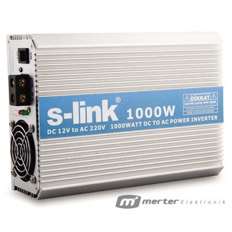 S-LINK SL-1000W 12 VOLT - 1000 WATT INVERTER